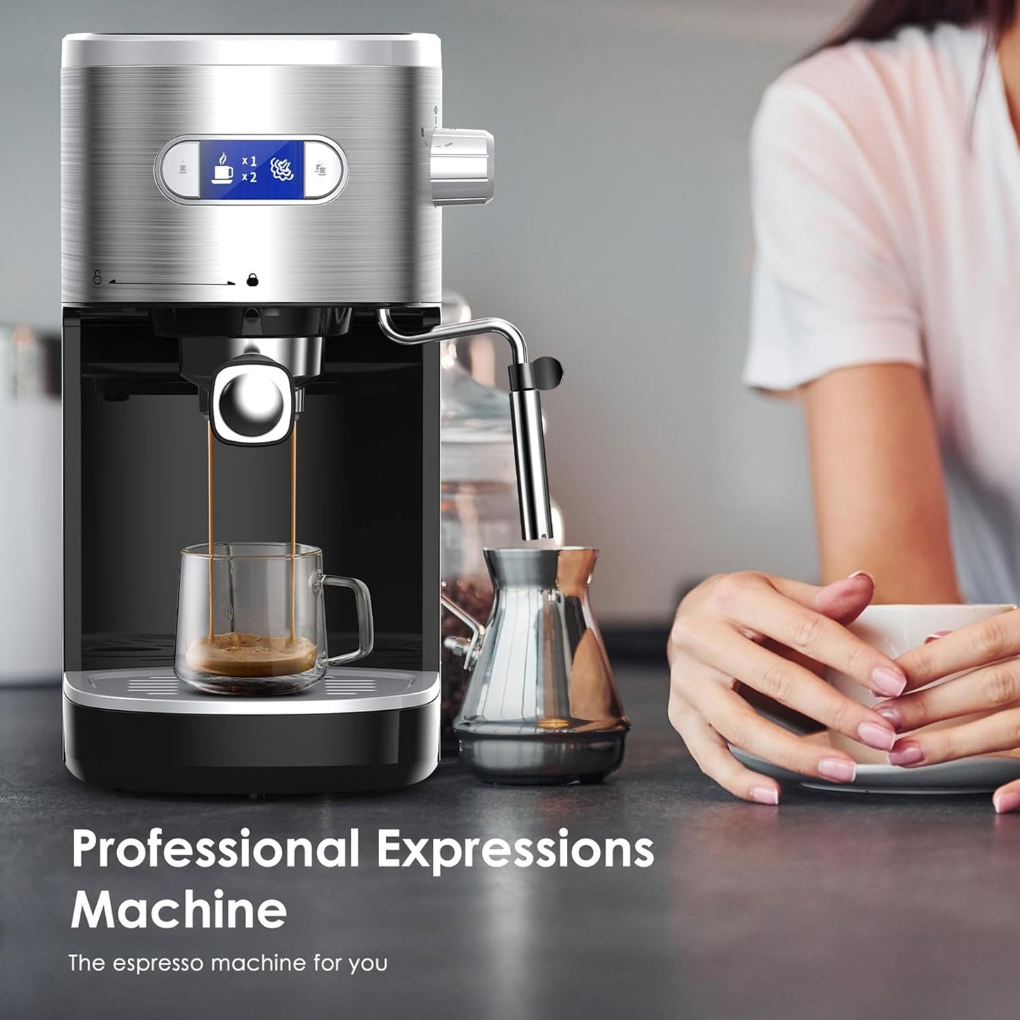 🎉New Year's special offer: Limited-time discount, only CAD$22.20 Bar Espresso Machine